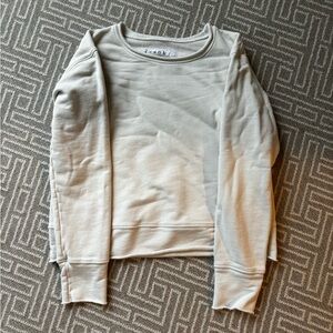 Frank and Eileen off-white hoodless sweatshirt | like new condition | size M